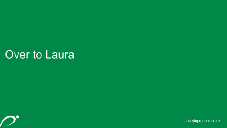Over to Laura Slide