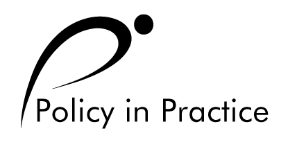 Policy in Practice black logo
