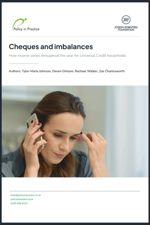 Cheques and imbalances report for housing providers