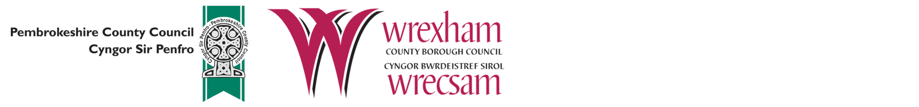 Pembrokeshire and Wrexham