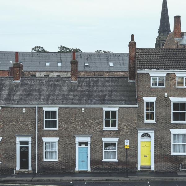 photo of terraced houses to illustrate blog on Council Tax support